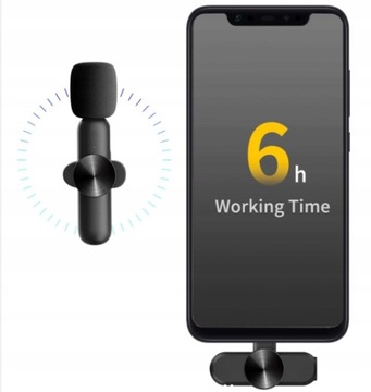 2 беспроводных микрофона iPhone Lightning IOS