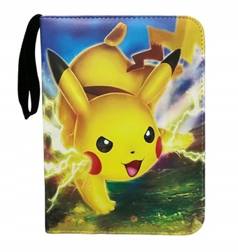 ALBUM segregator na 400 KART POKEMON z uchwytem