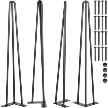 VEVOR Nogi do Stolika Kawowego 50.8cm Stal Węglowa