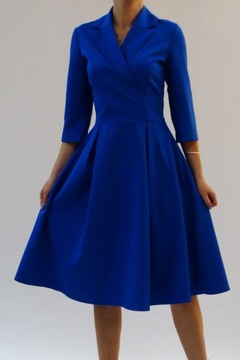 ПЛАТЬЕ С ВОРОТНИКОМ - СВАДЕБНЫЙ КАМЕР Л. 42 (34-54)