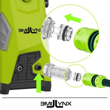 Мойка высокого давления Lime Lynx Velox 1507Q Мощность 1800 Вт Алюминиевый насос 145 БАР