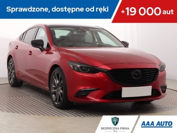 Mazda 6 III Sedan Facelifting 2016 2.5 SKYACTIV-G I-ELOOP 192KM 2017 Mazda 6 2.5 Skyactiv-G, Salon Polska, Serwis ASO