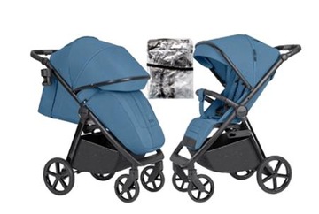 WÓZEK CARRELLO BRAVO SL SPACEROWY LEKKI TERENOWY DO 22 KG + FOLIA GRATIS