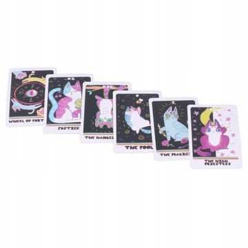 КЛАССИЧЕСКИЙ НАБОР ИЗ 78 КАРТ ТАРО WEIRD CAT TAROT