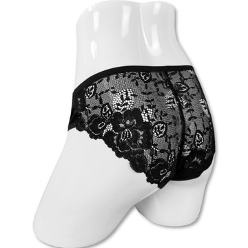 4x MAJTKI KORONKOWE Figi Bawełniane JAKOŚĆ - M/L