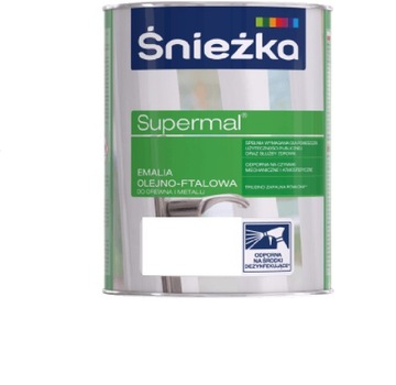 ŚNIEŻKA SUPERMAL EMALIA FTALOWA 0,8L