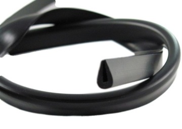 Краевая полоса, черная ПВХ-каучук, 1,5 мм.