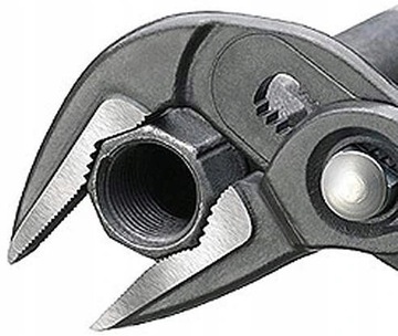 SZCZYPCE NASTAWNE 250mm WYDŁUŻONE SZCZĘKI COBRA 87 51 250 KNIPEX