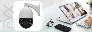 Wi-Fi IP-КАМЕРА ОПТИЧЕСКИЙ ЗУМ 36-кратное вращение PTZ IP 8MPx ВОДОЗАЩИТНАЯ LAN PoE