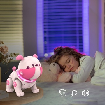 ИНТЕРАКТИВНЫЙ РОБОТ СОБАКА С ДИСТАНЦИОННЫМ УПРАВЛЕНИЕМ СОБАКА ТАНЦУЕТ ПРОГУЛЯЕТ С ГОЛОСОМ