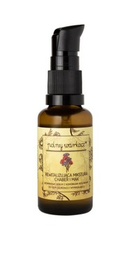 Polny Warkocz, Rewitalizująca mikstura chaber i mak-witaminowe serum, 30 ml