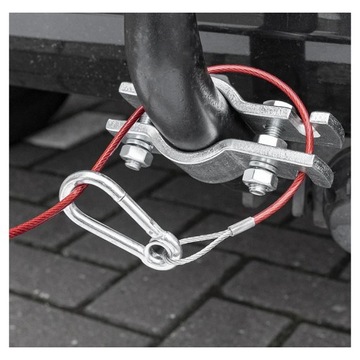 ПРЕДОХРАНИТЕЛЬНЫЙ ТРОС ТОРМОЗНОГО ТОРМОЗА ПРИЦЕПА, ТРОСОВОЙ КРЮК