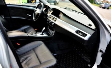 BMW Seria 5 E60 Touring 520 d 177KM 2007 BMW Seria 5 Lift, Automat, Panorama , Nawigacja, Czujniki parkowania 2.0, zdjęcie 6