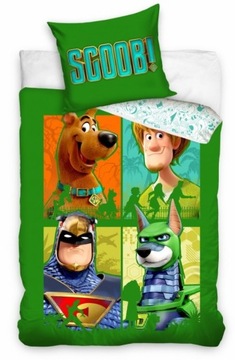 Pościel dziecięca Scooby Doo 140x200 cm