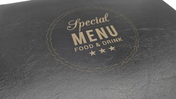 Karta Menu A4 Jadłospis Teczka Karta Dań