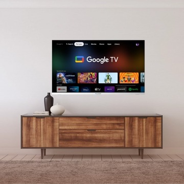 SMART TV БЕЗРАМОЧНЫЙ ТЕЛЕВИЗОР 32 ДЮЙМА FULL HD LED DVBT T2 GOOGLE TV BLAUPUNKT