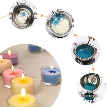 6Х5г ИНТЕНСИВНЫЙ КРАСИТЕЛЬ-ПИГМЕНТ ДЛЯ ИНДИВИДУАЛЬНОГО ИЗГОТОВЛЕНИЯ СВЕЧ ВОСК DIY