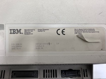 РЕТРО ЭЛТ-МОНИТОР IBM INFO WINDOW II, ЭЛТ-ТЕРМИНАЛ (p)