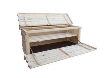 SKRZYNIA DREWNIANA SOSNOWA PRODUCENT MEBLI