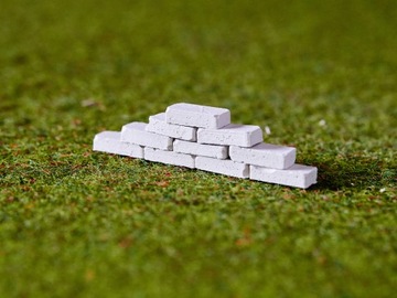 Кирпич гипсовый литой МАЛЕНЬКИЙ КИРПИЧ форма 01f