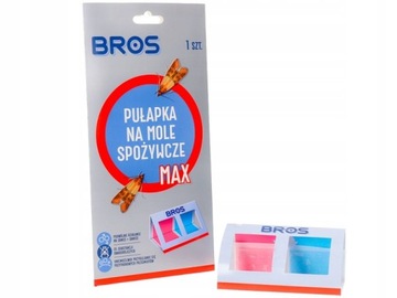 Bros Lep Pułapka na Mole Spożywcze Max Feromony