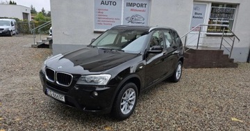 BMW X3 F25 SUV 2.0 20d 184KM 2013 BMW X3 2,0 diesel 184 KM klima Xdrive zarejestrowany 2.0 Diesel 184KM, zdjęcie 1
