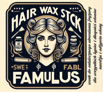 Wosk do włosów w sztyfcie - wax stick - mocny