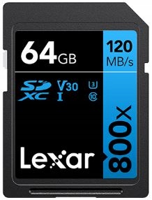 Karta Pamięci LEXAR High-Performance 800x SD 64GB