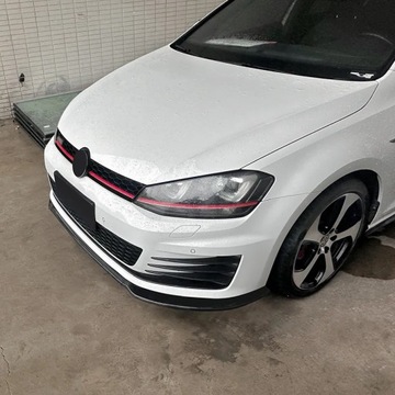 Для Volkswagen Golf 7 MK7 GTI R Rline передний бампер спойлер диффузор