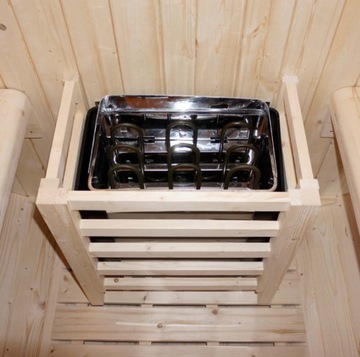 Финская садовая сауна Бочка Deluxe L 195 x 192 x 220 ель