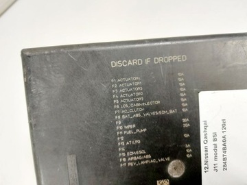 NISSAN QASHQAI 2 II J11 MODUŁ STEROWNIK BSI SKRZYNKA 284B74BA0A