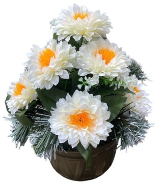 Украшение А2 Букетная композиция искусственные цветы могила кладбище памятник СТАНПОЛ