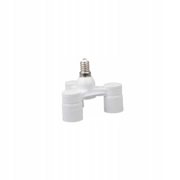 OPRAWKA PRZEJŚCIE ROZGAŁĘŹNIK ADAPTER E14 na 3xE14
