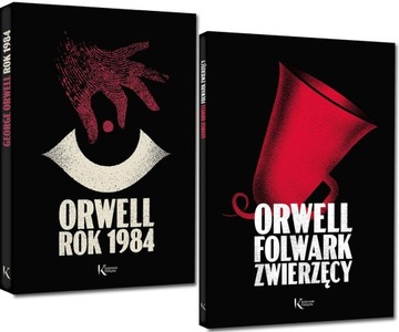 ROK 1984 + FOLWARK ZWIERZĘCY / GEORGE ORWELL