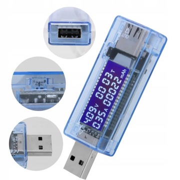 ЦИФРОВОЙ МЕТР ВОЛЬТМЕТР ТЕСТЕР АМПЕРМЕТР USB