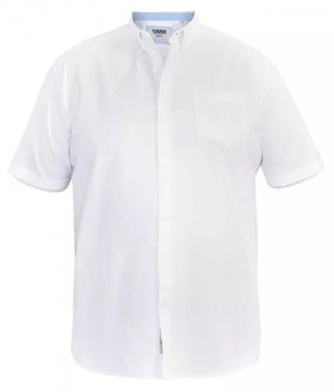 Duża Męska Koszula Oxford Biała JAMES-555