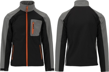 KURTKA ROBOCZA SOFTSHELL CZARNO-SZARA ROZM. XXL