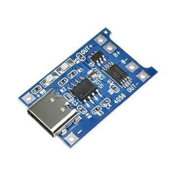 Ładowarka Li-Ion/Li-Pol TP4056 1A / 1S USB Typ C