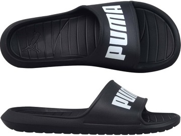 PUMA DIVECAT V2 LITE 374823 01 KLAPKI PLAŻOWE BASENOWE CZARNE