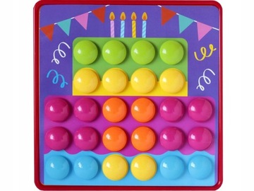 ASKATO мозаика Пуговица обучающая для маленьких ручек 10477