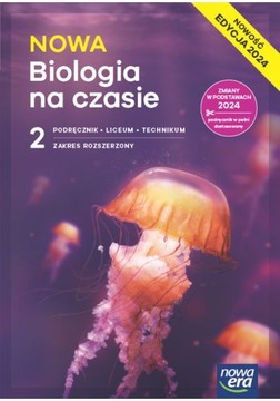 NOWA BIOLOGIA NA CZASIE 2 podręcznik Z/R NOWA ERA 2025