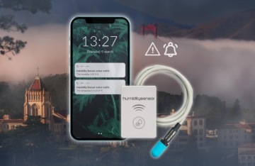 Датчик температуры и влажности Blebox HumiditySensor 2,4GHz Wi-Fi IP32