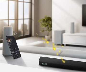 Саундбар TOPVISION SL01 2.0 120 Вт ЧЕРНЫЙ