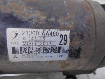 STARTÉR 23300-AA460 SUBARU LEGACY IV 2.0 16V