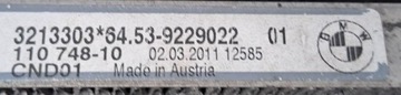 BMW E81 E87 LCI E90 CHLADIČ KLIMATIZACE 2.0I BENZÍN N43 9229022