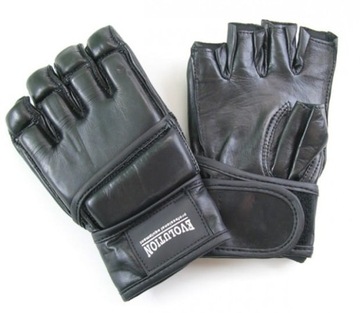 RĘKAWICE MMA SKÓRZANE NA WOREK EVOLUTION r. M