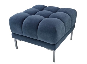Nowoczesna pufa tapicerowana Loft 60x60