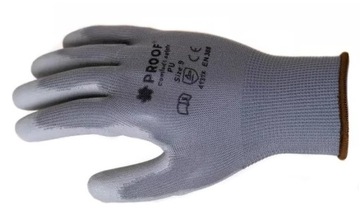 ЗАЩИТНЫЕ РАБОЧИЕ ПЕРЧАТКИ СЕРЫЕ ПРОЧНЫЕ ПЕРЧАТКИ 9-10 пар