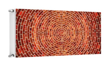 MAGNES MATA MAGNETYCZNA NA KALORYFER 120x60 CEGŁA FOTOTAPETA