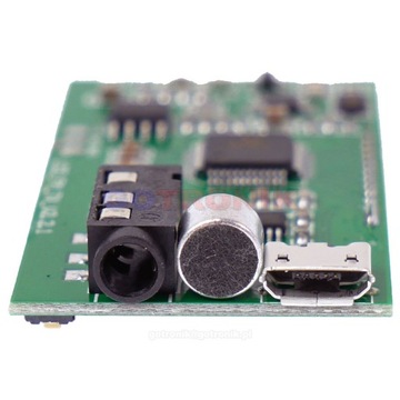 Transmiter mini nadajnik FM miniszpieg mikrofon